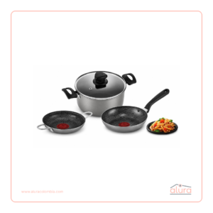 Set 4 Piezas Antiadherente (Una tapa)