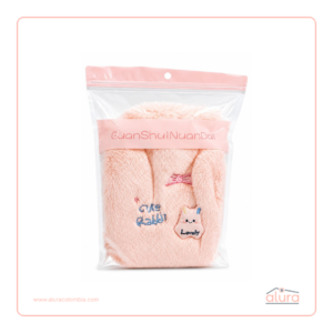 Bolsa Termina Peluche Color Rosado